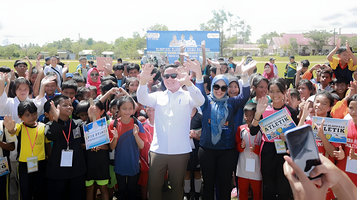 Bupati Tana Tidung Membuka Olimpiade Olahraga Siswa Nasional (O2SN) 2024