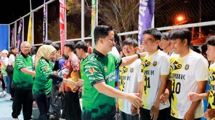 Pembukaan Volleyball Antar Desa se Kabupaten Tana Tidung