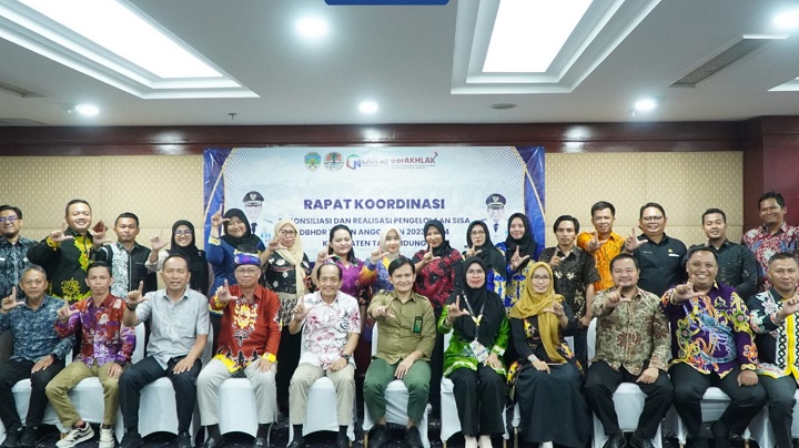 Rapat Koordinasi Konsiliasi dan Realisasi Pengelolaan Sisa Dana Bagi Hasil Dana Reboisasi (DBHDR) Tahun Anggaran 2023-2024