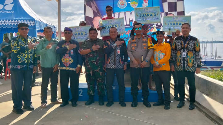 Penutupan Bupati Race Sungai Sesayap Sukses Digelar di Kecamatan Sesayap Hilir