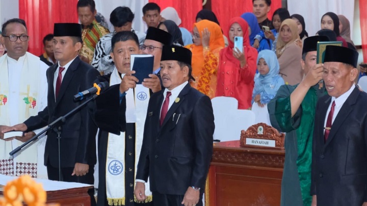 Anggota DPRD Kabupaten Tana Tidung Resmi Dilantik untuk Masa Jabatan 2024-2029