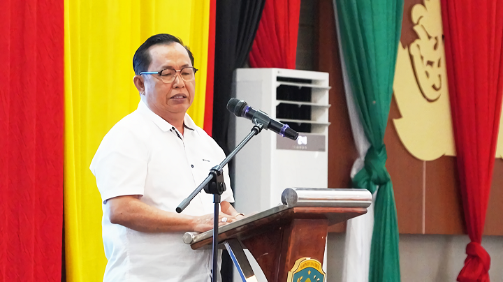 Wakil Bupati Tana Tidung Lepas Kontingen LPPD untuk PESPARAWI Tingkat Provinsi Kalimantan Utara