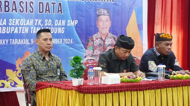Bimbingan Teknis Rapor Pendidikan dan Perencanaan Berbasis Data di Kabupaten Tana Tidung