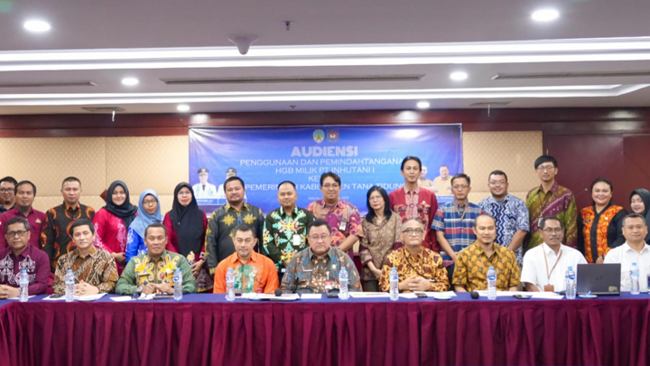 Audiensi Pemindahtanganan HGB PT. Inhutani I kepada Pemerintah Kabupaten Tana Tidung