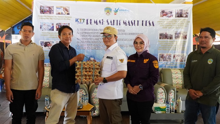 Bupati Tana Tidung Hadiri Kegiatan "KTT Sehat" Rusa Muda di Desa Bebakung
