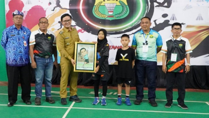 Bupati Tana Tidung Buka Turnamen Kejuaraan Provinsi Bulu Tangkis Kalimantan Utara 2024