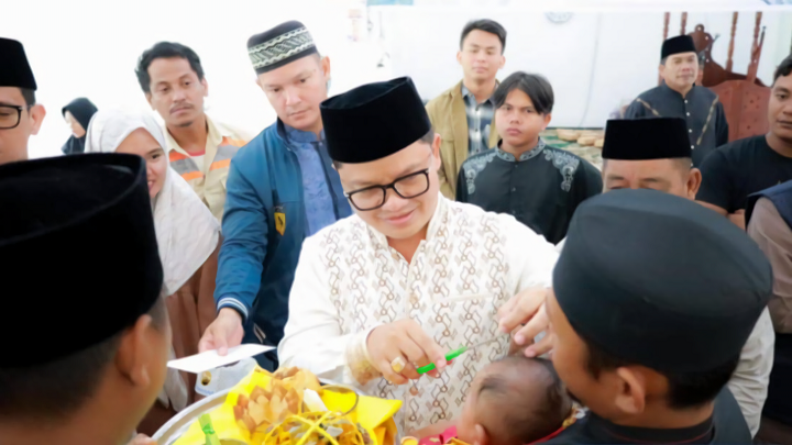 Bupati Tana Tidung Hadiri Peringatan Maulid Nabi Muhammad SAW di Desa Manjelutung