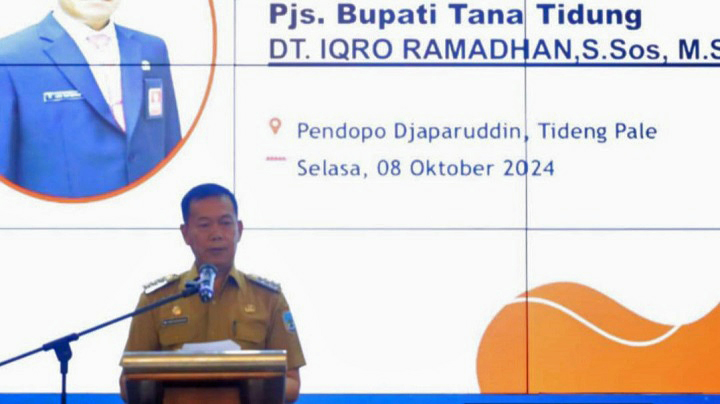 Pjs Bupati Tana Tidung Hadiri Rapat Koordinasi Desk Pilkada di Pendopo Djaparuddin