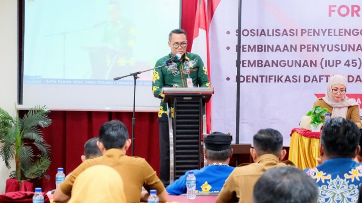 Sosialisasi Implementasi Satu Data Indonesia (SDI) di Kabupaten Tana Tidung Tahun 2024
