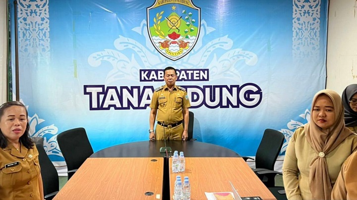 Pjs Bupati Tana Tidung Hadiri Rapat Pengendalian Inflasi Tahun 2024 Secara Online