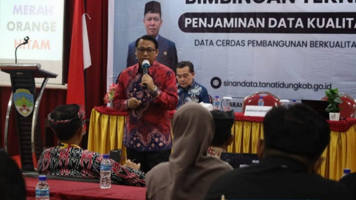 Diskominfo Tana Tidung Gelar Bimtek Penjaminan Kualitas Data untuk Pembangunan Berkualitas