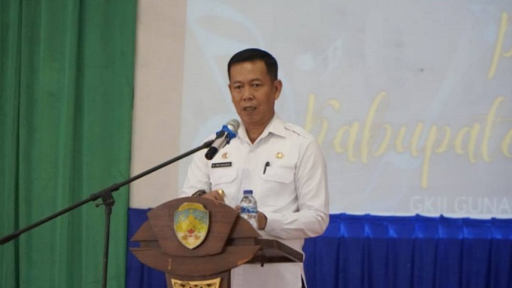 Pjs Bupati Tana Tidung Buka Pesparawi 2024 Tingkat Kabupaten di Desa Gunawan