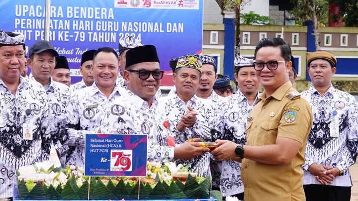 Peringatan Hari Guru Nasional 2024 dan HUT PGRI ke-79 di Tana Tidung