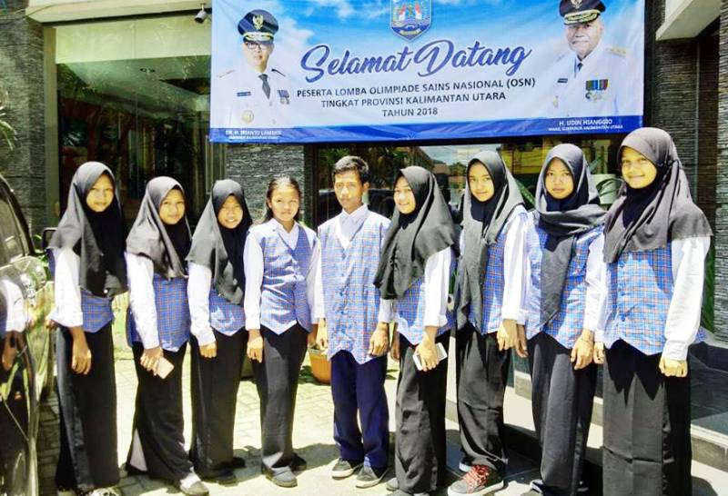 Siswa/Siswi KTT Ikut Berpartisipasi dalam Olimpiade Sains (OSN) Tingkat Provinsi Kalimantan Utara