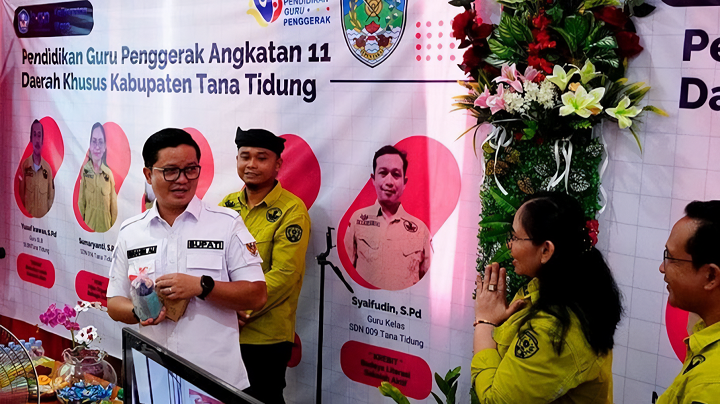Bupati Tana Tidung Hadiri Panen Hasil Belajar Guru Penggerak Angkatan 11 Daerah Khusus