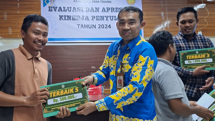 Dinas Pertanian, Pangan, dan Perikanan Tana Tidung Gelar Evaluasi dan Apresiasi Kinerja Penyuluh Pertanian 2024