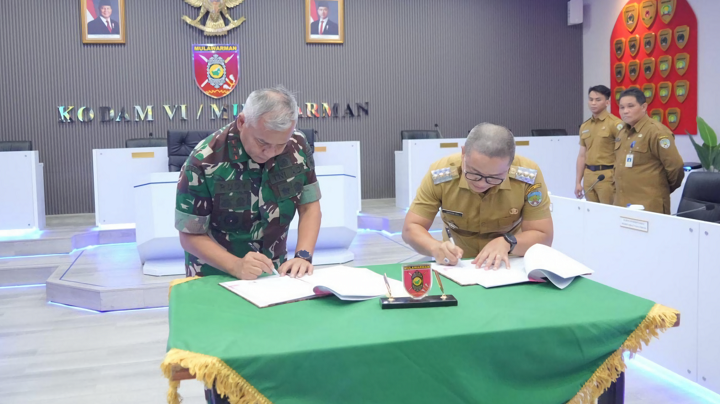 Nota Kesepahaman Antara Pemda Kabupaten Tana Tidung dan TNI Angkatan Darat Tentang Daerah Latihan Tempur di Wilayah Kabupaten Tana Tidung