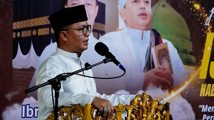Pengajian Akbar Memperingati Isra Mi'raj Nabi Muhammad SAW di Masjid At-Taqwa