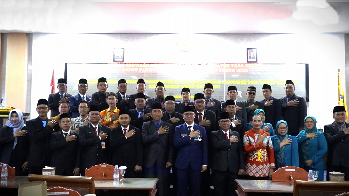 Rapat Paripurna III Masa Sidang I Tahun 2025: Pengumuman Hasil Penetapan Bupati dan Wakil Bupati Tana Tidung Terpilih Masa Jabatan 2025-2030