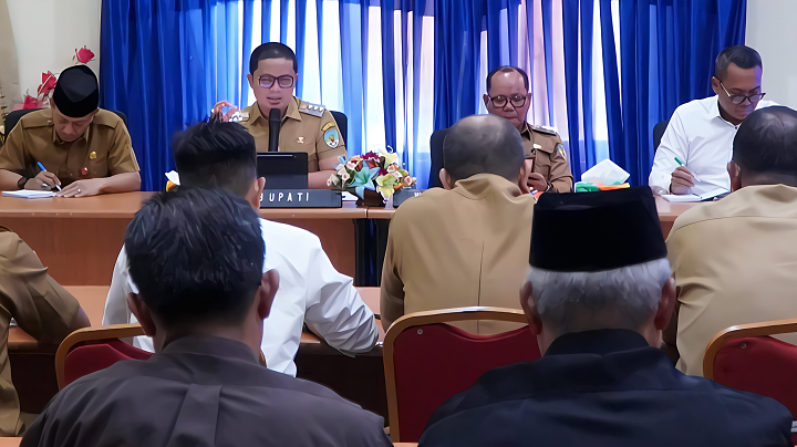 Bupati dan Wakil Bupati Tana Tidung Hadiri Coffee Morning Bersama Pj. Sekda dan OPD