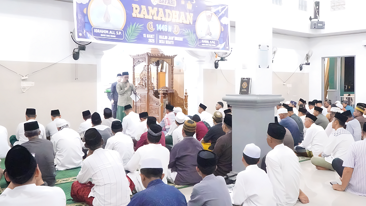 Safari Ramadhan di Masjid Jami Ibrahim, Desa Bebatu