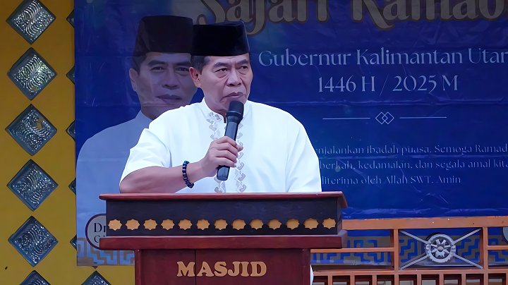 Safari Ramadhan Gubernur dan Wakil Gubernur Kalimantan Utara di Tana Tidung