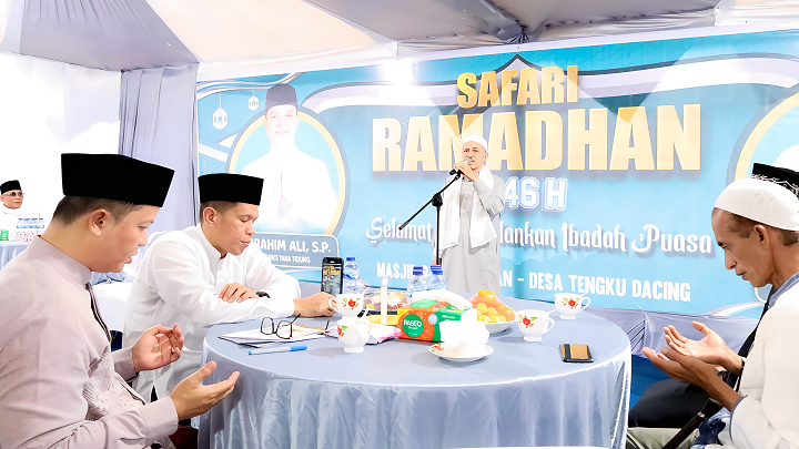 Safari Ramadhan di Masjid Baburrahman, Desa Tengku Dacing
