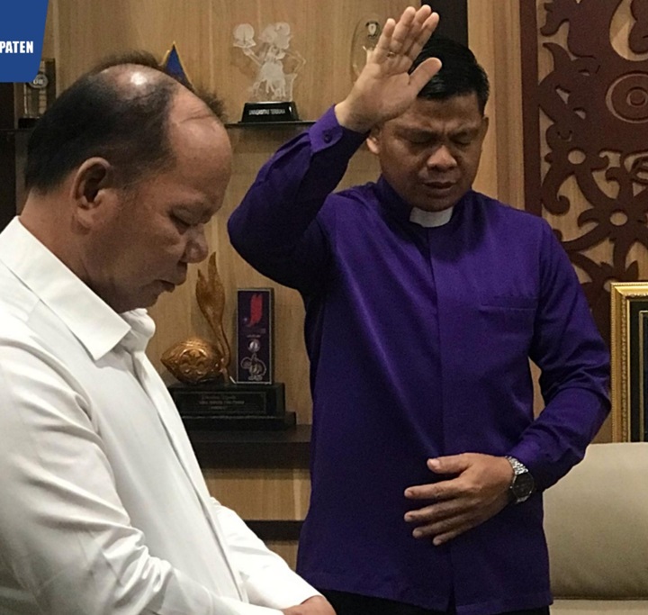 Pelaksanaan Ibadah Wakil Bupati Tana Tidung