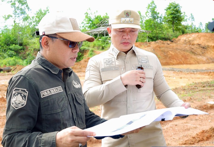 Monitoring Dan Evaluasi Pembangunan Pusat Pemerintahan Kabupaten Tana Tidung