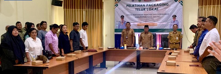 Pelatihan Packaging Telur Lokal