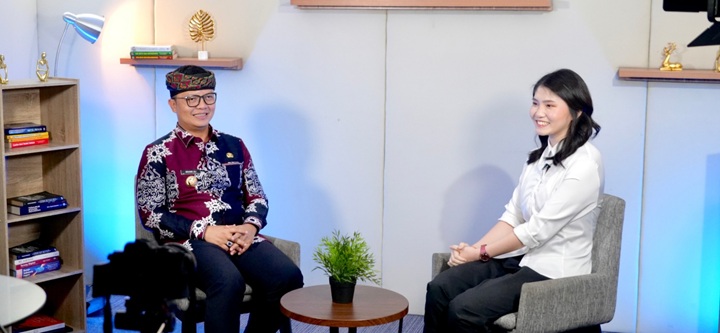 Podcash Bupati Tana Tidung di kompas TV
