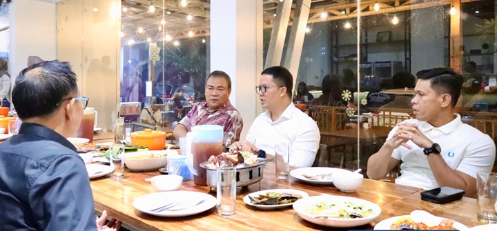 Jamuan Makan Bupati Tana Tidung Oleh Pemkab Banggai Prov. Sulawesi Tengah