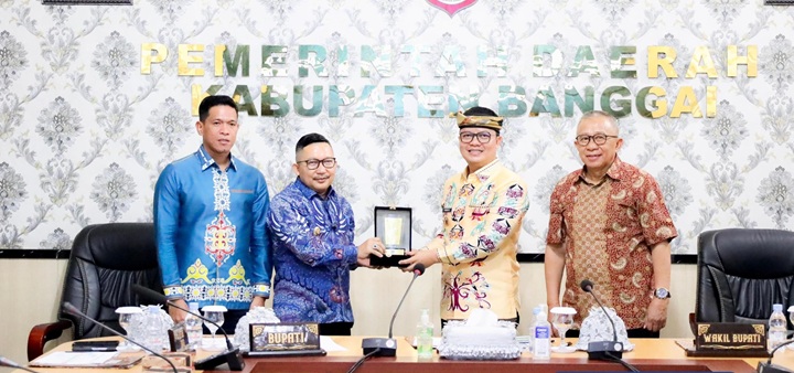 Kunjungan Bupati Tana Tidung Ke Pemkab Banggai Terkait Study Tiru