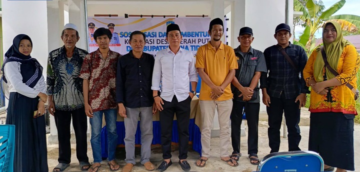 Sosialisasi Pembentukan Koperasi Desa Merah Putih di Desa Tanah Merah Barat