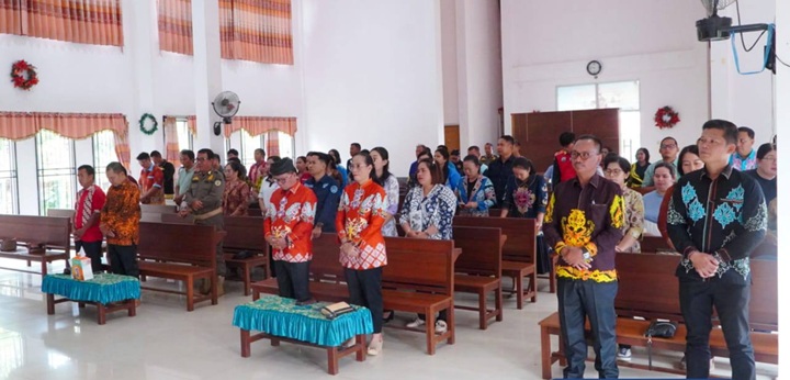 Ibadah Oikoumene Sekaligus Peneguhan Pengurus Oikoumene Periode 2025-2027