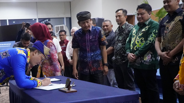 Bupati Tana Tidung Pimpin Rapat Koordinasi TJSLP 2025