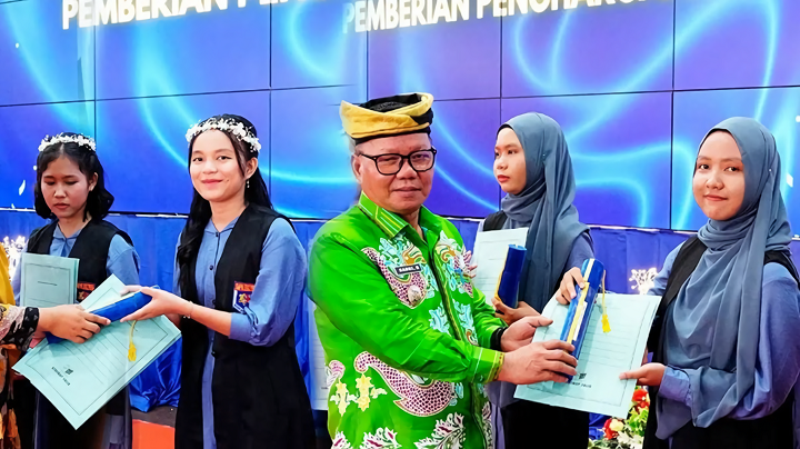 Perpisahan Siswa Kelas IX SMPN Terpadu Unggulan I Tana Tidung