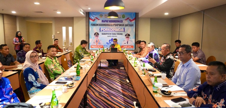 Rapat Koordinasi Forum Komunikasi Pimpinan Daerah (FORKOPIMDA) Kabupaten Tana Tidung