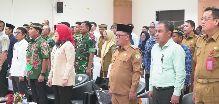 Rapat Koordinasi Swasembada Pangan dan Pembentukan Koperasi Desa atau Kelurahan Merah Putih Provinsi Kalimantan Utara