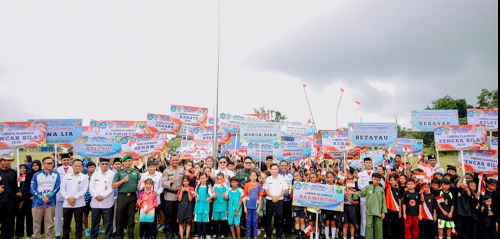 Olimpiade Olahraga Siswa Nasional (O2SN) Jenjang SD/MI dan SMP/MTS Sederajat Tingkat Kupaten Tana Tidung Tahun 2025
