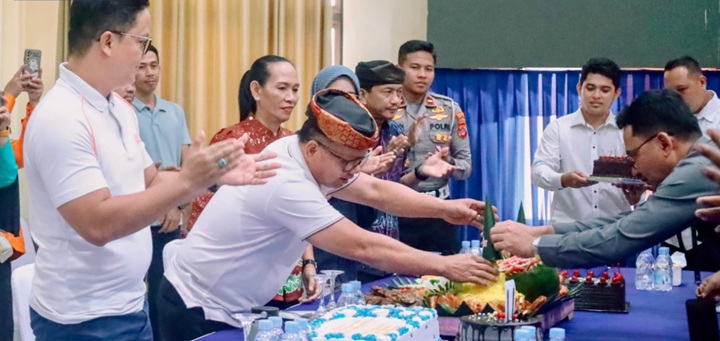 Bupati Tana Tidung Menghadiri Syukuran Ulang Tahun Wakil Bupati Tana Tidung