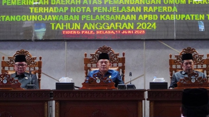 Rapat Paripurna Ke-X Masa Sidang II Tahun 2025 Bahas Jawaban Pemerintah