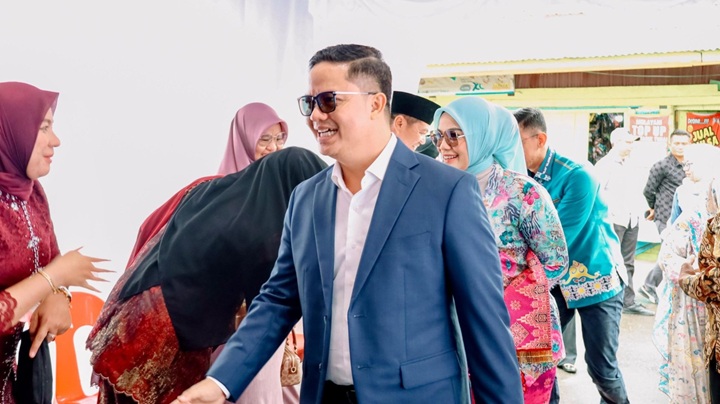 Bupati Tana Tidung Hadiri dan Jadi Saksi Pernikahan di Kecamatan Tana Lia