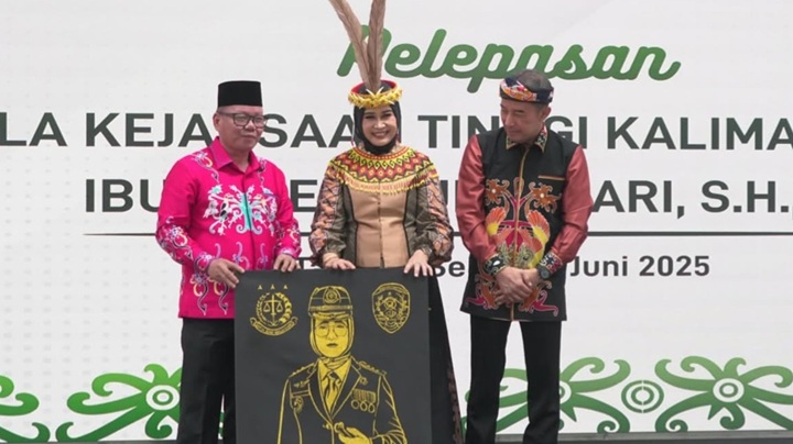 Wakil Bupati Tana Tidung Hadiri Kegiatan Pelepasan Kepala Kejaksaan Tinggi Kalimantan Utara
