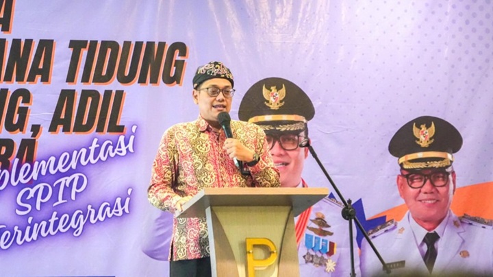 Wakil Bupati Tana Tidung Buka Bimtek SPIP Terintegrasi di Tarakan