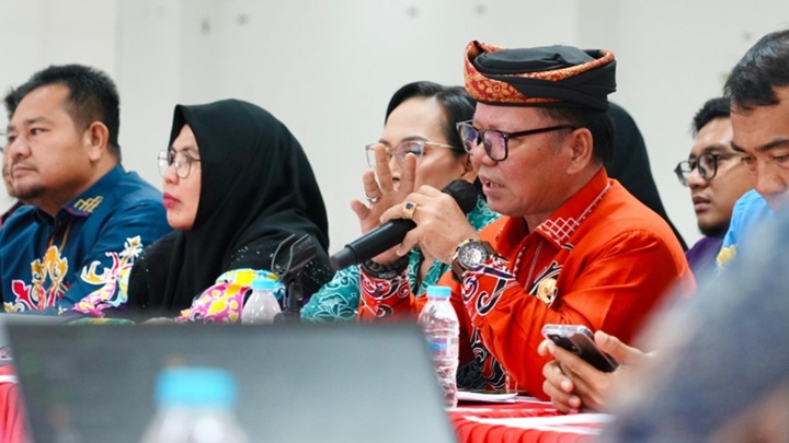 Wakil Bupati Tana Tidung Paparkan Capaian Kinerja Penurunan Stunting di Forum Penilaian Provinsi Kalimantan Utara