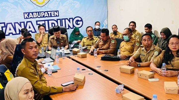 Kabupaten Tana Tidung Ikuti Verifikasi Lanjutan Kabupaten/Kota Sehat Tahun 2025 Secara Daring