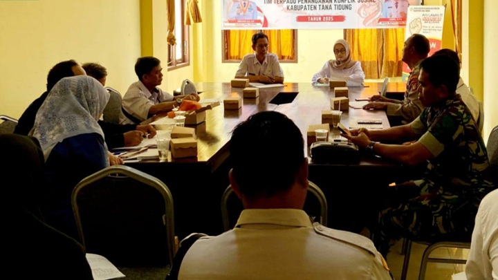 Rapat Koordinasi Timdu PKS 2025, Himpun Data dan Informasi Potensi Konflik di Tana Tidung