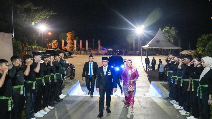 Bupati Tana Tidung Kukuhkan 39 Anggota Paskibraka Tahun 2025