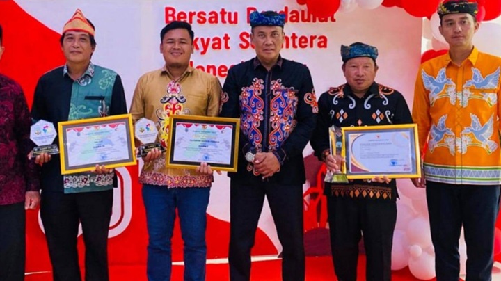 Desa Sebidai Raih Juara 1 Lomba Desa se-Provinsi Kalimantan Utara 2025